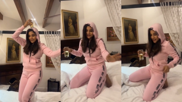 Bigg boss actress sakshi agarwal dancing animal movie song 