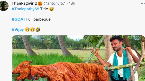 Vijays Thalapathy 68 guessing Title GOAT gets trolled by Rajinikanth and Ajith fans