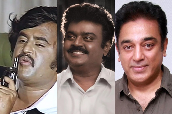 Vijayakanth acted only in Tamil Cinema and his last dropped movie titled Tamizhan Endru Sol