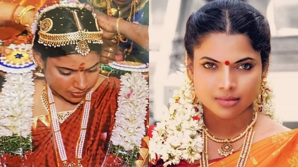 Actress kaajal pasupathi getting second marriage photos trending on social media 