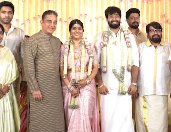  Rajini Kamal: Rajini and Kamal greetings to Adhik Ravichandran and Prabhus daughter Aishwarya wedding