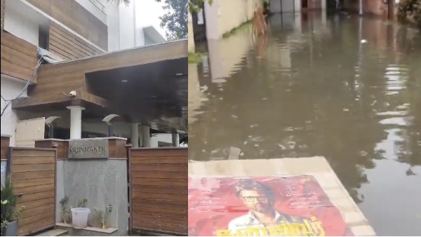 Superstar Rajinikanths poes garden house also affected by flood water