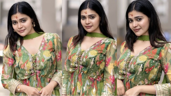 actress dharsha gupta homely look photos trending on social media 