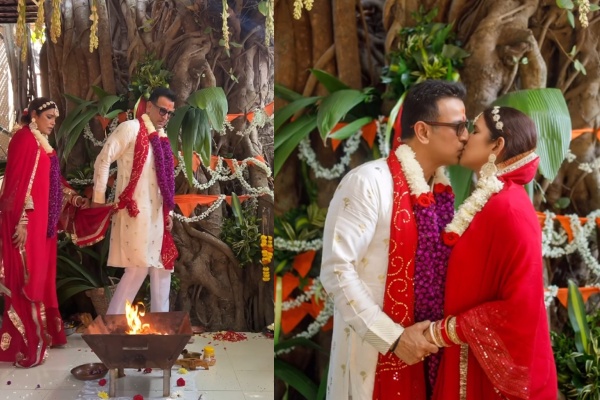 Jayam Ravis Bhoomi villain Ronit Roy re marries his wife after 20 years Jayam Ravis Bhoomi villain Ronit Roy re marries his wife after 20 years