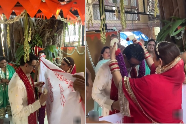 Jayam Ravis Bhoomi villain Ronit Roy re marries his wife after 20 years Jayam Ravis Bhoomi villain Ronit Roy re marries his wife after 20 years