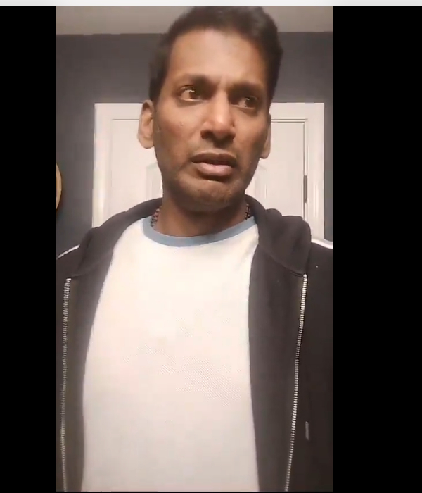 Vishal cried a lot after heard about Vijayakanth death and shared a video