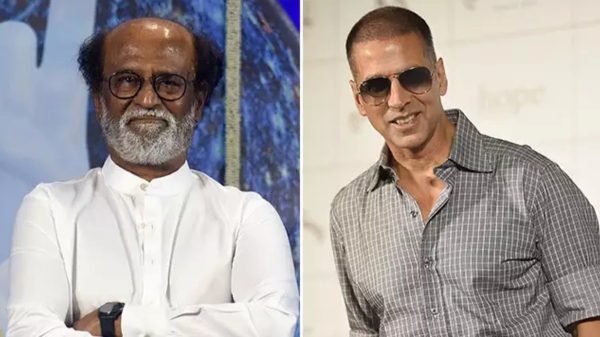 A video of actor Akshay Kumar talking about Rajinikanth has trended on the internet. 