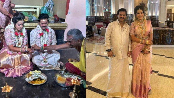 Make up Artist Explains about Redin Kingsley Sangeetha Marriage 