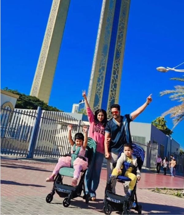 alya Manasa and sanjeev family tour to dubai photos viral on social media alya Manasa and sanjeev family tour to dubai photos viral on social media
