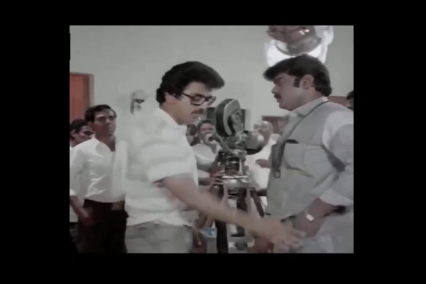 Vijayakanth and Kamal Haasan starrer movie Manakanakku scene goes trending