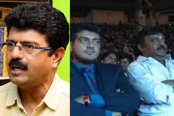 Valaipechu Bismi slams Ajith for not condoling Vijayakanths demise Valaipechu Bismi slams Ajith for not condoling Vijayakanths demise