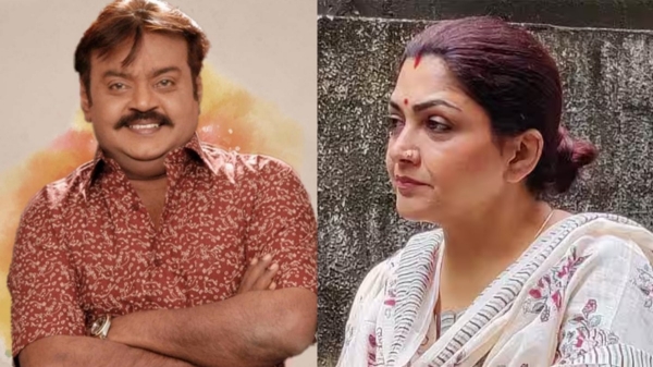 Vijayakanth passes away Kushbhu Sundar mourns for the great loss 