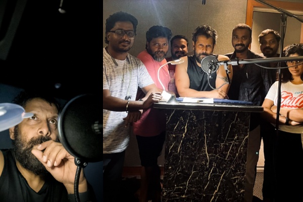  Thangalaan: Chiyaan Vikram has finished dubbing for Thangalaan