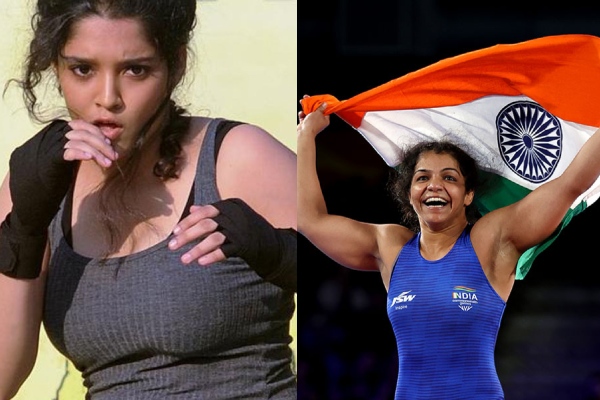Actress Ritika singh support on Wrestler sakshi malik 