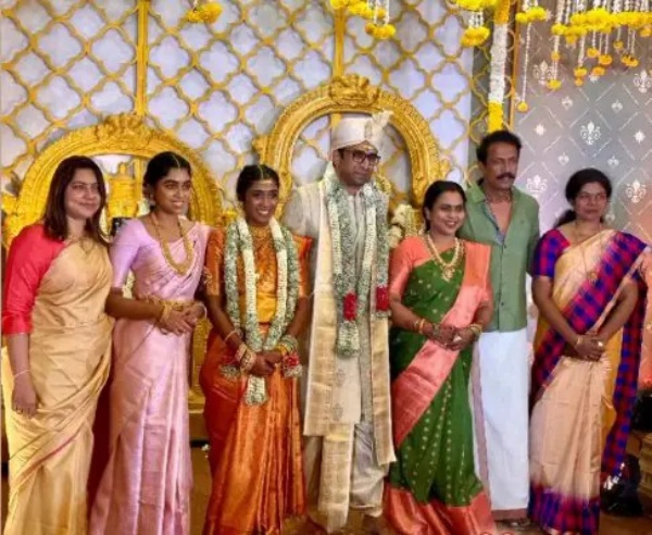 Suriya to Samuthirakani attends Viji Chandrasekhar Daughter Marriage Suriya to Samuthirakani attends Viji Chandrasekhar Daughter Marriage
