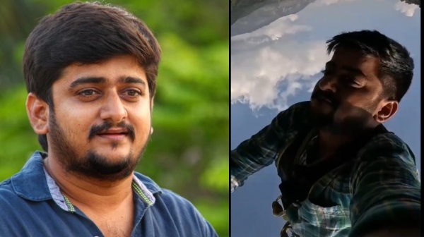 Ambani Shankar shares his recent Bungee Jumping video