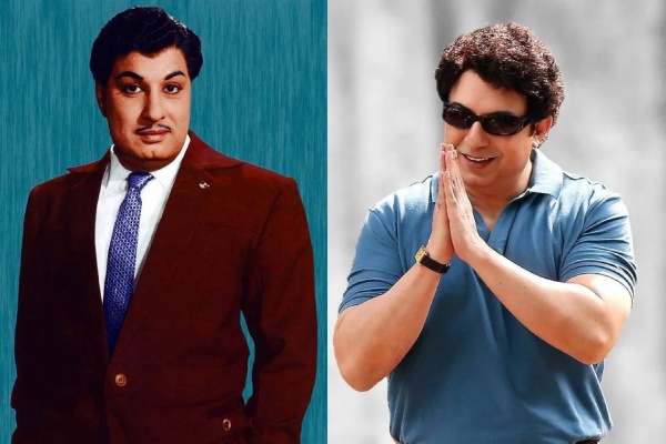  Actor Aravind Samy has made a poster for MGRs birthday 