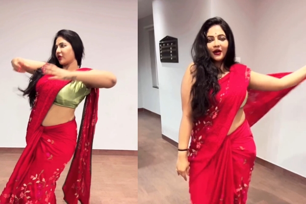 actress reshma pasupuleti dance video trending on social media 