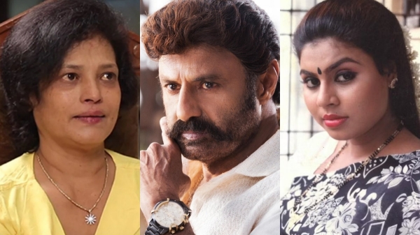 Actress Disco Shanti said actor Balakrishna is a good person