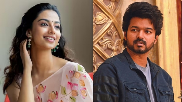 Actress Meenakshi Chaudhary hails Vijay and his dance