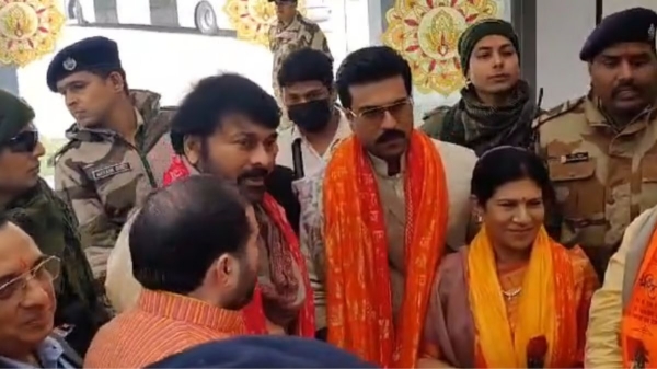 Amitabh Bachchan and Rajinikanth enters Ayodhya Ram Temple photos out now