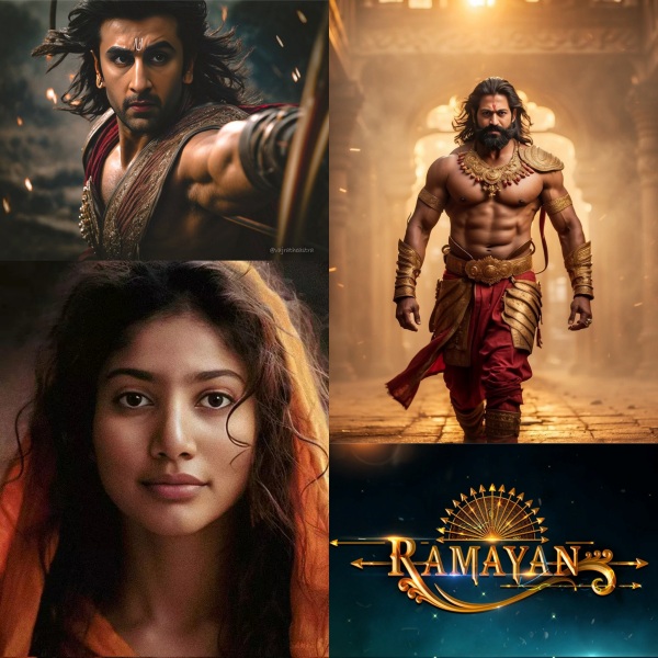 Sai Pallavi turns Sita and Yash giant Ravana and Ranbir Kapoor Ram look AI edit goes trending