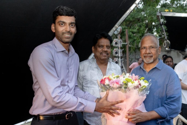  Thug Life: Kamal and Mani Ratnam in Thug Life shooting spot... Photos are Trending on Twitter