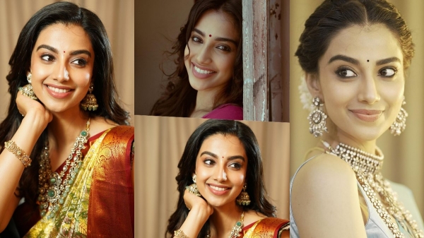 GOAT actress Meenakshi Chaudhary with Mahesh Babu first look poster out now