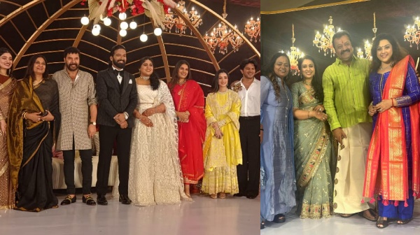 Suresh Gopi Daughter reception: From Mammootty to Meena several celebrities attended the function Suresh Gopi Daughter reception: From Mammootty to Meena several celebrities attended the function