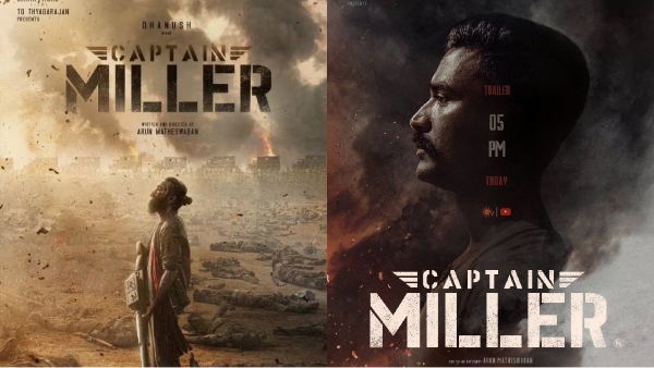 Actor Dhanush released new poster of Captain miller movie