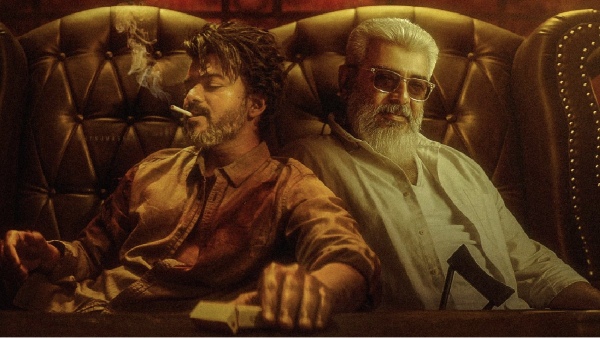  Vijay and Ajiths latest fan-made poster is trending now