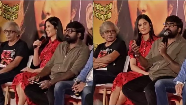 Vijay Sethupathi Shares his Love Story at Merry Christmas Promotion 