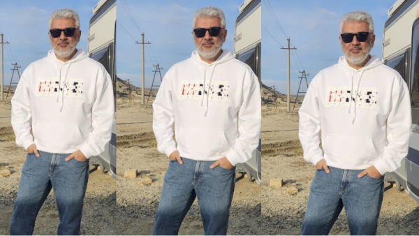 Actor Ajiths Recent click from Vidaamuyarchi shooting spot in Azerbaijan