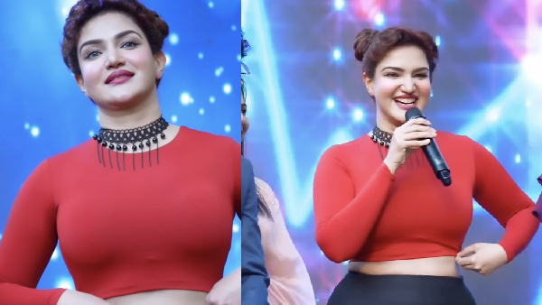 Honey Rose adjusting her dress at gym opening function video goes trending
