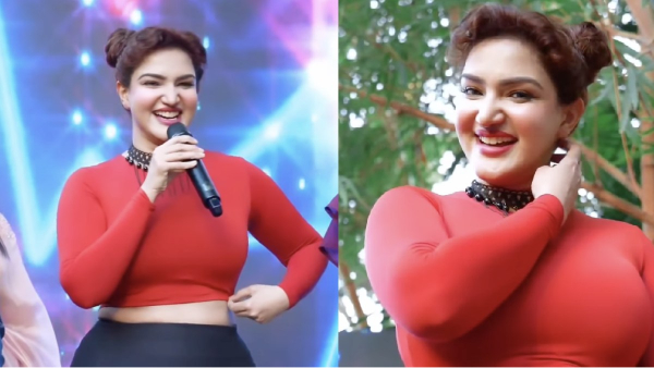 Honey Rose adjusting her dress at gym opening function video goes trending