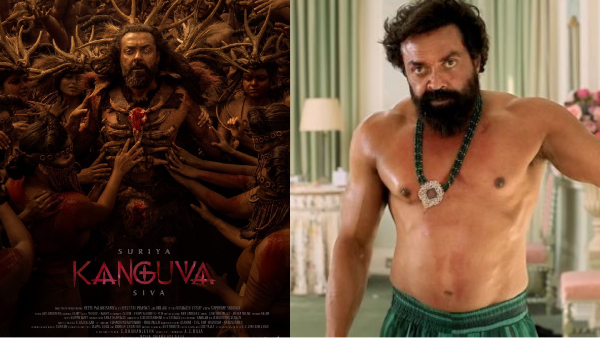 Animal and Kanguva villain Bobby Deol received a kiss from a fan during selfie