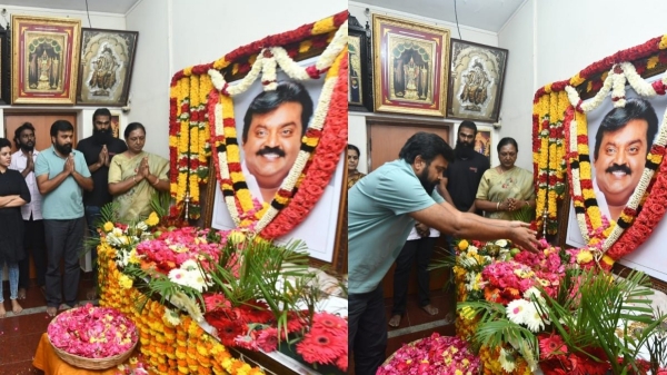  Vijayakanth: Sasikumar supported that Captain Vijayakanth should be named for the actors association