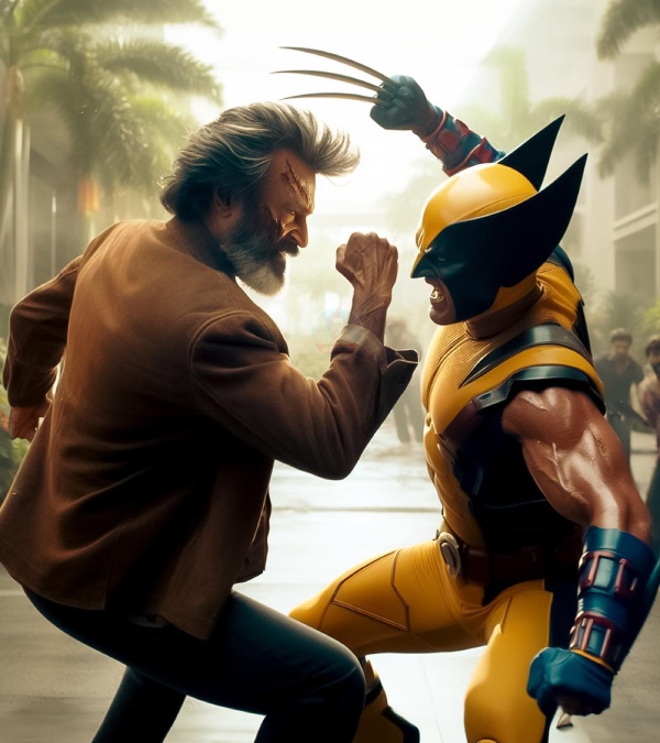  Rajini: Rajini clashing with Hollywood super heroes... Thalaivars AI photos are trending