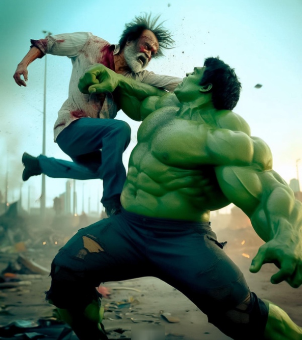  Rajini: Rajini clashing with Hollywood super heroes... Thalaivars AI photos are trending