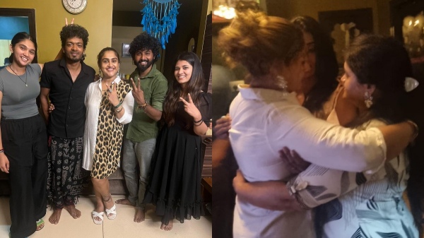 Poornima Ravi party with Nixen and Vanitha Vijayakumar photos trending Poornima Ravi party with Nixen and Vanitha Vijayakumar photos trending