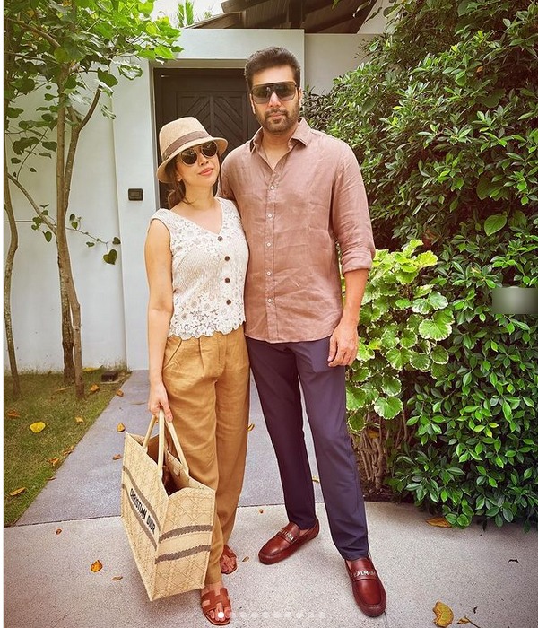 Jayam Ravi wife Aarti Ravi shares her recent family vacation at Thailand