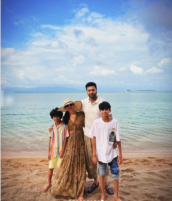 Jayam Ravi wife Aarti Ravi shares her recent family vacation at Thailand