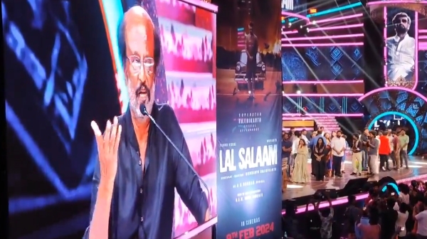 Actor Rajinikanth hails Music director AR Rahman in Lal salaam movie audio launch