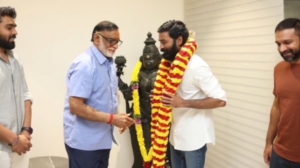 producer TG Thyagarajan congratulated dhanush on the success of captain miller film 