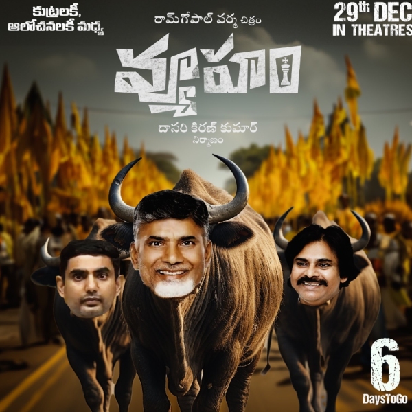 Ramgopal varmas Vyuham movie Telangana High Court banned Ramgopal varmas Vyuham movie Telangana High Court banned