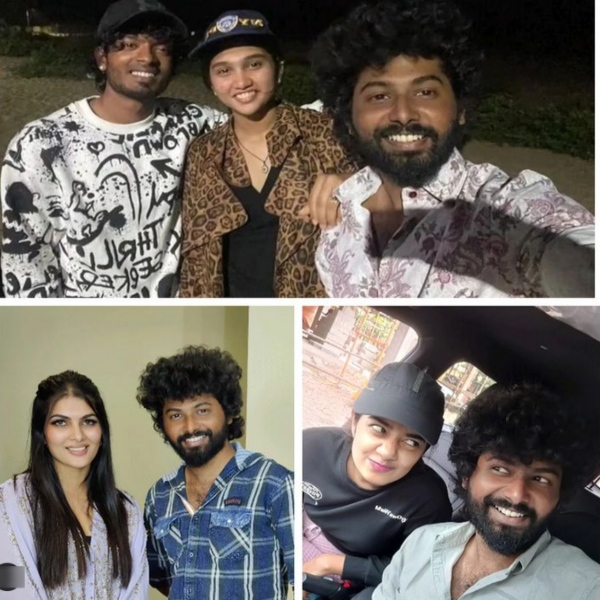 Bigg boss 7 eliminated contestant Saravana vikram met his co contestants