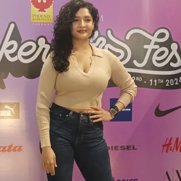 Vettaiyan Actress Ritika Singh Inaugurated the Sneaker Festival 2024 at Phoenix Marketcity