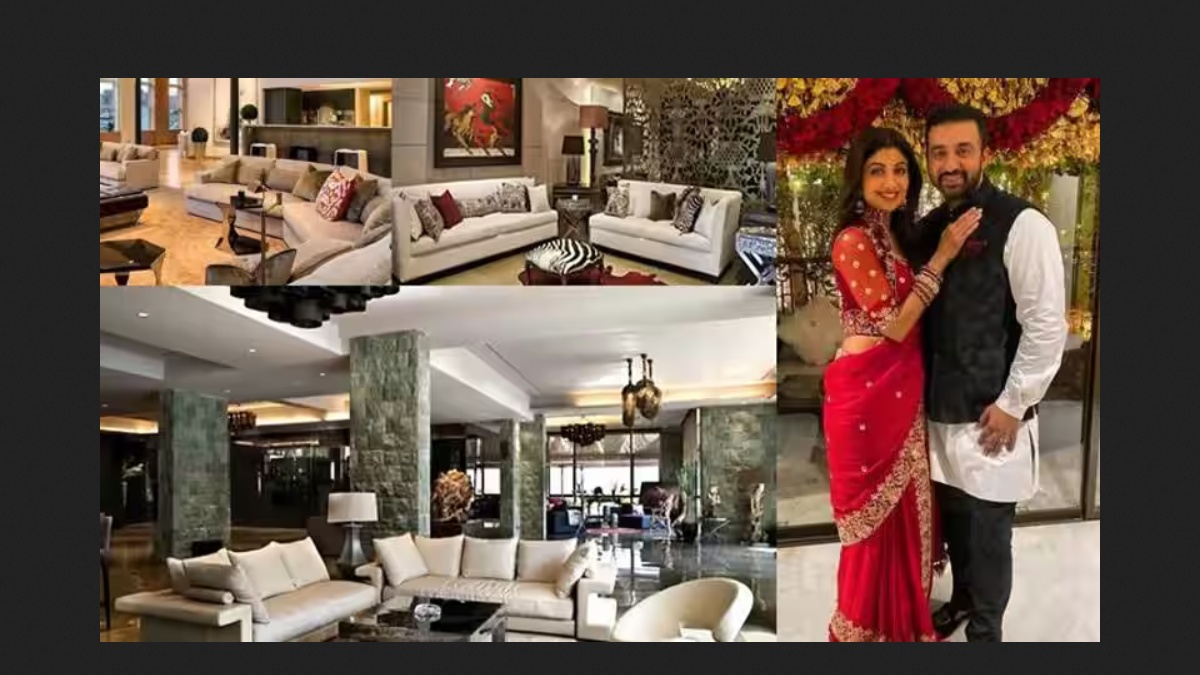 நடிகை ஷில்பா ஷெட்டியின் பிரம்மாண்டமான பங்களா