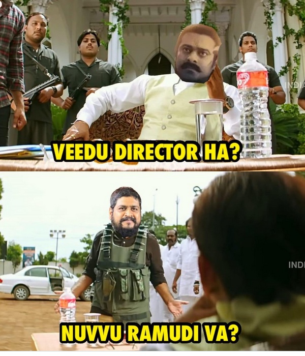 Netizens roasted adipurush movie director om raut after watching hanuman movie