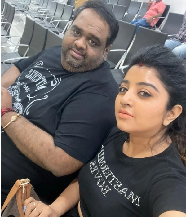 Serial actress mahalakshmi husband ravindar admitted in icu Serial actress mahalakshmi husband ravindar admitted in icu